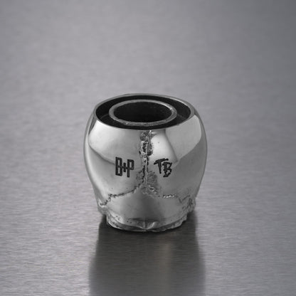 SKULL CANDLE HOLDER / TRAVIS BARKER / STEEL