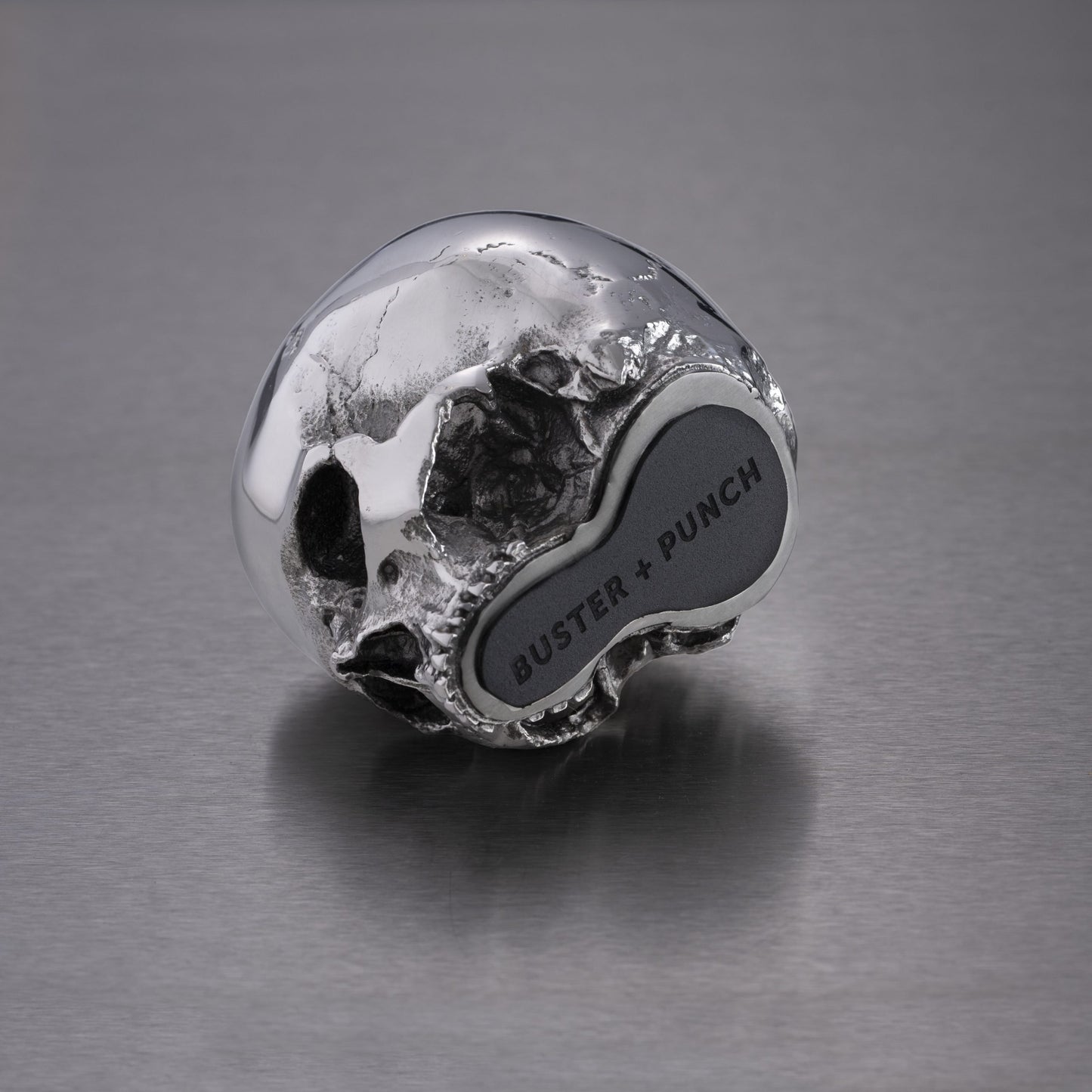 SKULL DOOR STOP / TRAVIS BARKER / STEEL