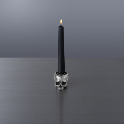 SKULL CANDLE HOLDER / TRAVIS BARKER / STEEL