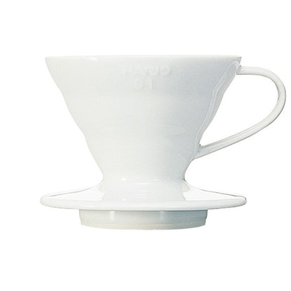 Hario V60 Ceramic Coffee Dripper White 01