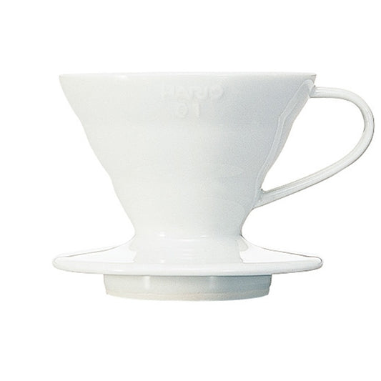 Hario V60 Ceramic Coffee Dripper White 01