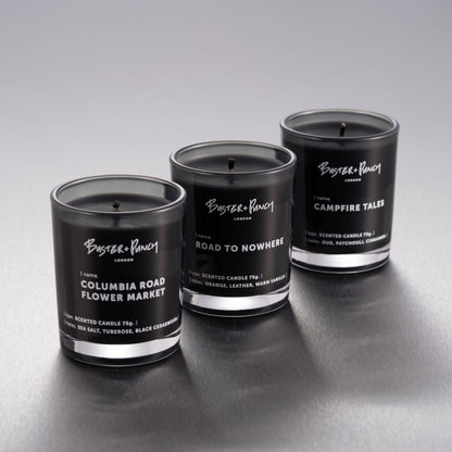 ROAD TO NOWHERE COLLECTION / SCENTED CANDLE SET / 75G X 3