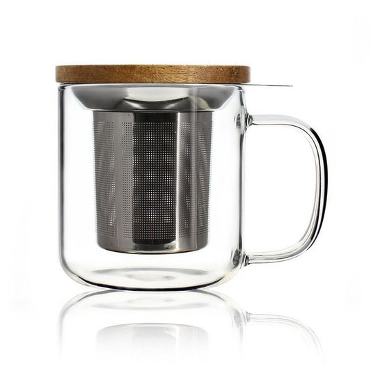 OGO GUSTAVE THEEPOT IN GLAS 300ML